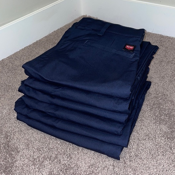 Men’s Work Pants - Navy Blue - Picture 8 of 8